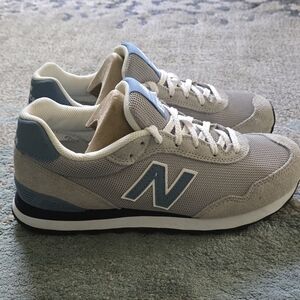 New Balance 515'S V3 Running Shoes Light Gray/Sky Blue Wome's Size 7 Men's 5.5